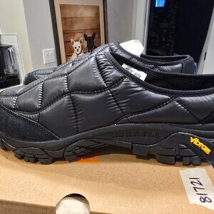 Merrell Moab 2 Slide Quilted Slip on Shoes Black Mens Sz 10 US J006487 NEW